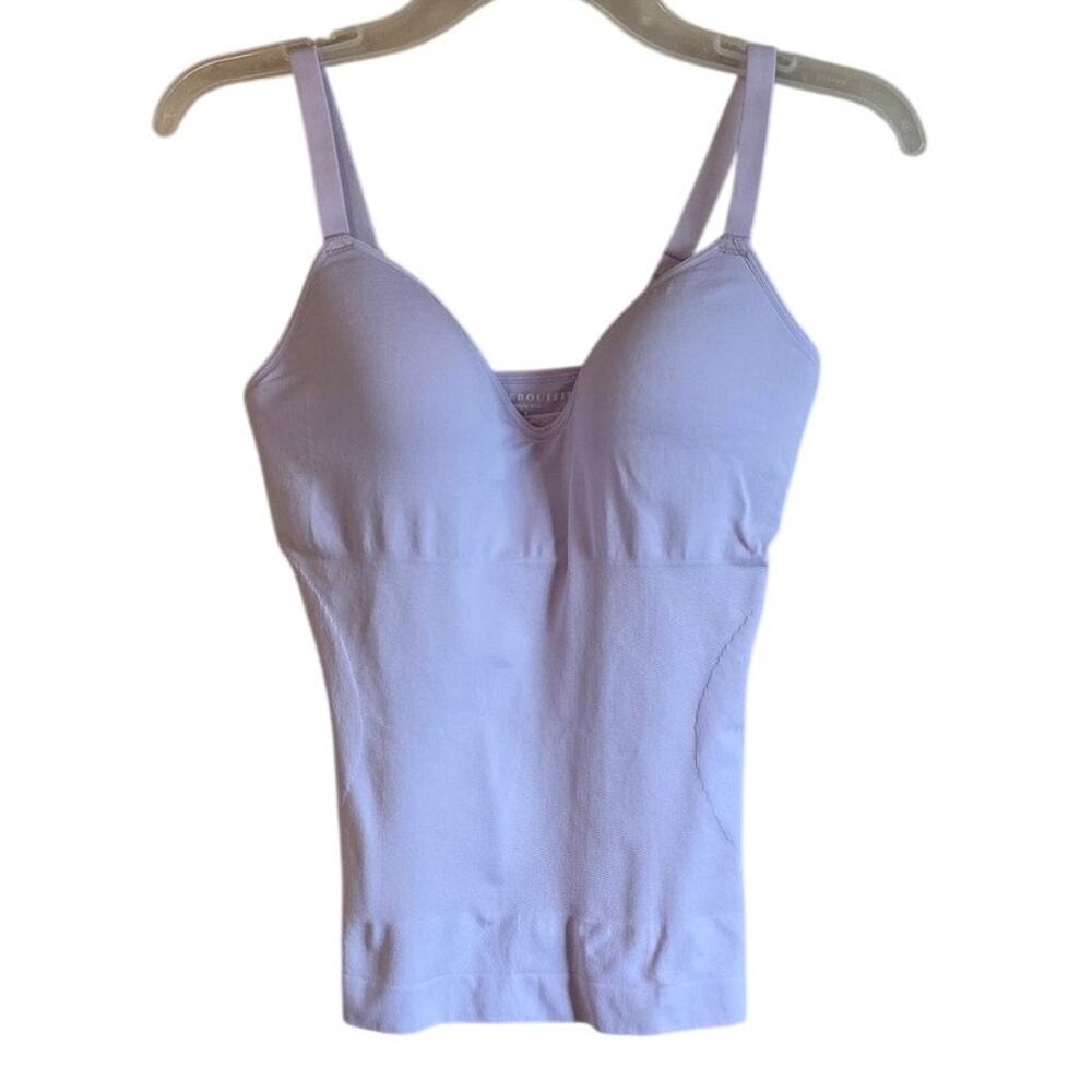 Underoutfit purple shaping tank v neck size large